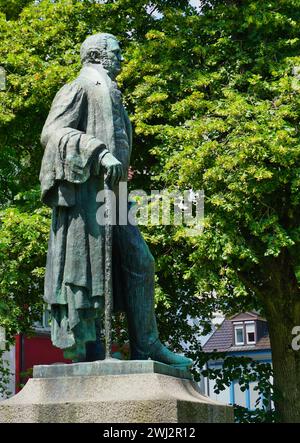 Johann Peter Hebel monument in LÃ¶rrach Stock Photo