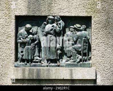 Johann Peter Hebel monument in LÃ¶rrach Stock Photo