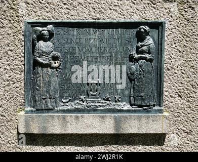 Johann Peter Hebel monument in LÃ¶rrach Stock Photo