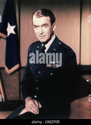 Brig. Gen. James M. Stewart, USAF Reserve - Actor James Stewart in a uniform Stock Photo