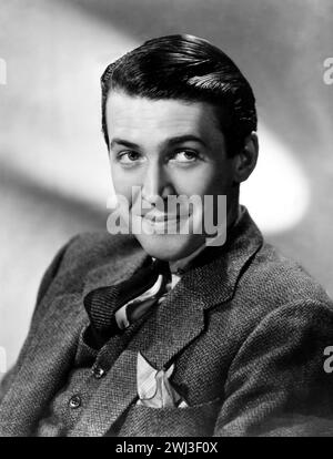 Hollywood legend James Stewart, early publicity photo, c 1930s. Stock Photo