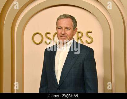 Los Angeles, Beverly Hills. 12th Feb, 2024. Bob Iger, CEO of the Walt Disney Co. attends the 96th annual Oscars nominees luncheon at the Beverly Hilton in Beverly Hills, California on Monday, February 12, 2024. Photo by Jim Ruymen/UPI Credit: UPI/Alamy Live News Stock Photo