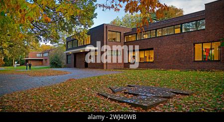 Haus Esters and Haus Lange, designed by Ludwig Mies van der Rohe, Krefeld, Germany, Europe â€‹ Stock Photo