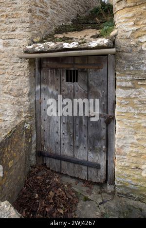 Village lock-ups.  Filkins, Oxfordshire. Stock Photo