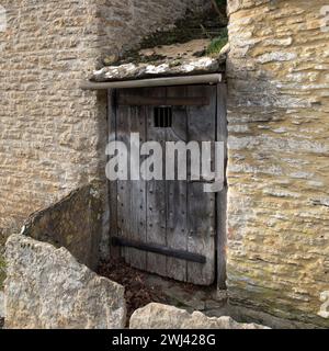 Village lock-ups.  Filkins, Oxfordshire. Stock Photo