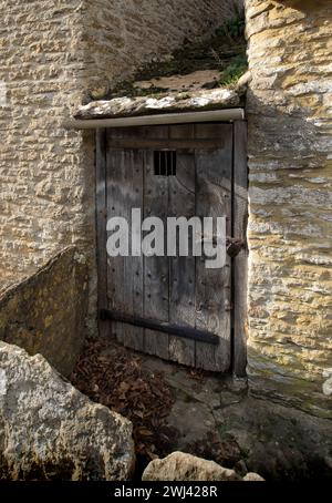 Village lock-ups.  Filkins, Oxfordshire. Stock Photo