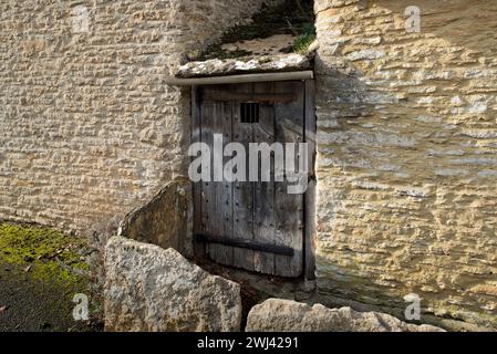 Village lock-ups.  Filkins, Oxfordshire. Stock Photo