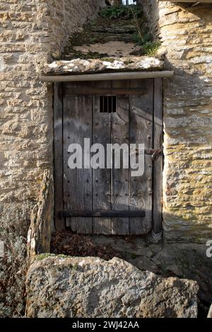 Village lock-ups.  Filkins, Oxfordshire. Stock Photo