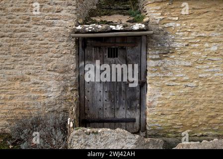 Village lock-ups.  Filkins, Oxfordshire. Stock Photo