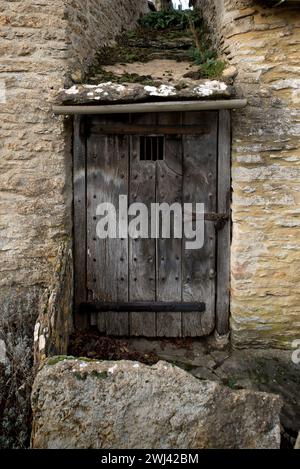 Village lock-ups.  Filkins, Oxfordshire. Stock Photo