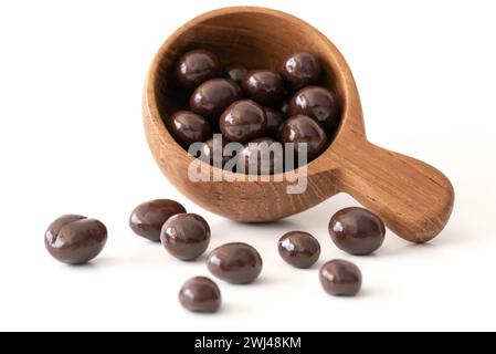 Chocolate Covered Coffee Beans Stock Photo