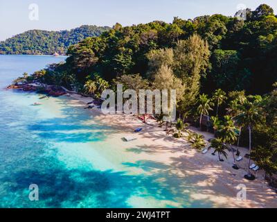 Koh Wai Island Trat Thailand is a tinny tropical Island near Koh Chang. Stock Photo