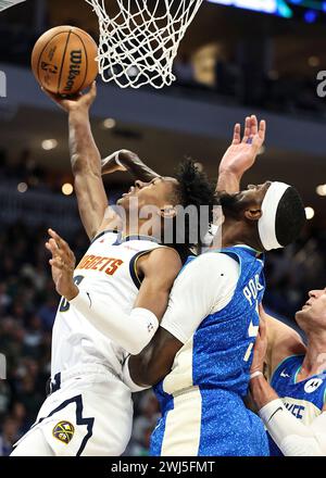 Denver Nuggets forward Peyton Watson against the Golden State Warriors ...