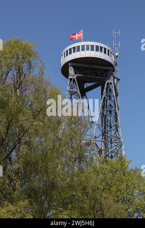 View of Aalborg tower in Denmark Stock Photo