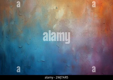 impressionistic canva background texture, generative AI; Stock Photo