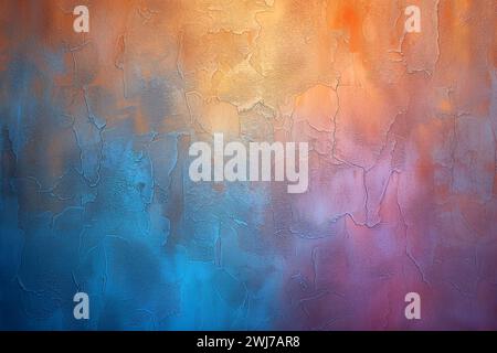 impressionistic canva background texture, generative AI; Stock Photo