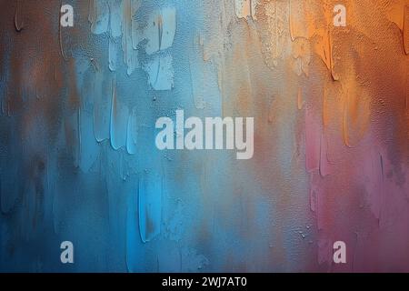 impressionistic canva background texture, generative AI; Stock Photo