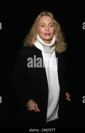 Faye Dunaway 1990 Credit: Ralph Dominguez/MediaPunch Stock Photo - Alamy