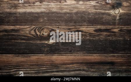 Old brown wood texture for background. Stock Photo