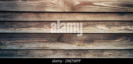 Texture of old wooden boards for background. Stock Photo