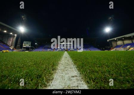 Birkenhead, UK. 13th Feb, 2024. A general view of Prenton Park, home of Tranmere Rovers before the Sky Bet League 2 match Tranmere Rovers vs Morecambe at Prenton Park, Birkenhead, United Kingdom, 13th February 2024 (Photo by Steve Flynn/News Images) in Birkenhead, United Kingdom on 2/13/2024. (Photo by Steve Flynn/News Images/Sipa USA) Credit: Sipa USA/Alamy Live News Stock Photo