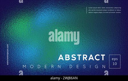 Blue abstract shiny texture. Neon coloured speckle background. Modern gradient sparkling backdrop foils. Blue shimmer texture for banner, wallpaper Stock Vector