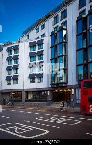 One Hundred Shoreditch London is a 258 bedroom independent hotel located at 100 Shoreditch, London. Formerly the Ace Hotel. Stock Photo