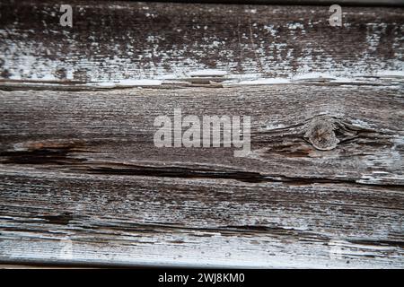 aged distressed and weathered wooden texture, abstract background Stock Photo