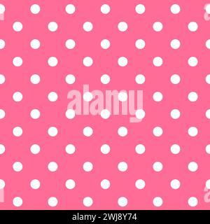 Polka Dot pattern, seamless texture Stock Vector