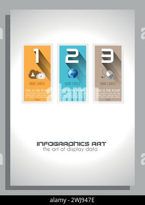 Vector Abstract polygonal Business flyer template Stock Vector