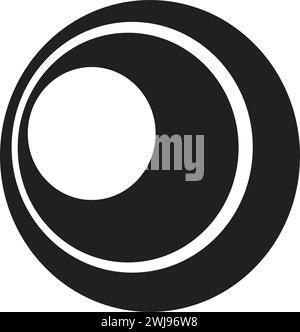 letter O logo icon vector illustration design Stock Vector
