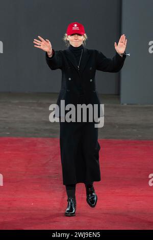 Nueva York, Vereinigte Staaten. 13th Feb, 2024. GABRIELA HEARST Fall/Winter 2024 runway during New York Fashion Week on February 2024 - New York; US 13/02/2024 Credit: dpa/Alamy Live News Stock Photo