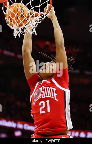 Ohio State forward Devin Royal (21) in the second half of an NCAA