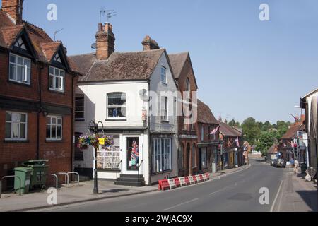 Views of Wantage town centre in Oxfordshire in the United Kingdom Stock Photo