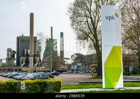 The Belgian VPK paper mill in Alizay (northern France), formerly known as Double A Stock Photo