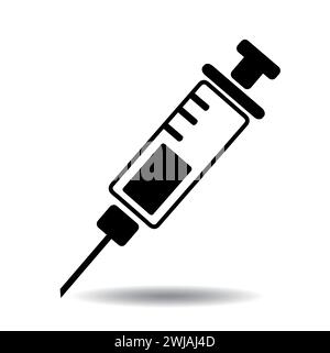 Syringe Icon Vector illustration design Stock Vector