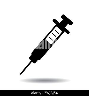 Syringe Icon Vector illustration design Stock Vector