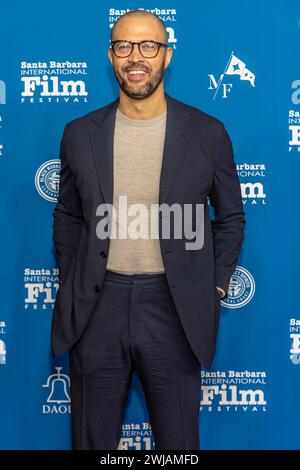 Santa Barbara, USA. 13th Feb, 2024. Red Carpet Arrivals, writer Cord Jefferson (AMERICAN FICTION). The 39th Santa Barbara International Film Festival “Writers Panel” at the Arlington Theatre in Santa Barbara, CA on Feb. 13, 2024. (Photo by Rod Rolle/Sipa USA) Credit: Sipa USA/Alamy Live News Stock Photo