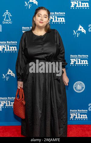 Santa Barbara, USA. 13th Feb, 2024. Red Carpet Arrivals, writer Samy Burch (MAY DECEMBER). The 39th Santa Barbara International Film Festival “Writers Panel” at the Arlington Theatre in Santa Barbara, CA on Feb. 13, 2024. (Photo by Rod Rolle/Sipa USA) Credit: Sipa USA/Alamy Live News Stock Photo