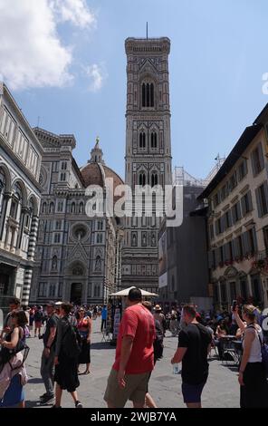 Florence Cathedral, Duomo di Firenze, formally the Cathedral of Saint Mary of the Flower, Cattedrale di Santa Maria del Fiore Stock Photo