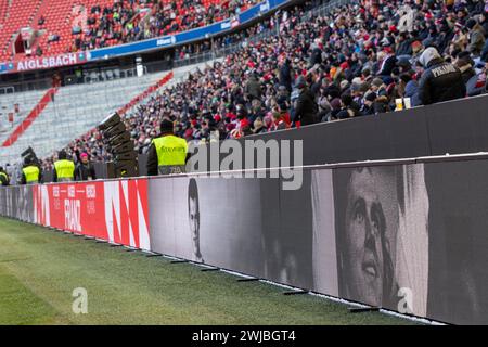 / Trauerfeier Gedenkfeier für Franz Beckenbauer in der Allianz Arena des FC Bayern in München / Datum: 19.01.2024 / *** Memorial service for Franz Beckenbauer in the Allianz Arena of FC Bayern in Munich Date 19 01 2024 Stock Photo