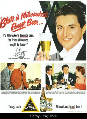 Item #63869 1944 Blatz Beer Paper Ad