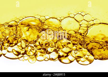 Cosmetic essence, luxury skin care with oils, serum. Oil in water Stock Photo