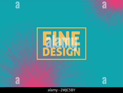 Abstract simple fine design background with thin lines. Subtle graphic pattern Stock Vector