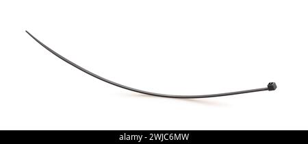 tie clamp path isolated on white Stock Photo