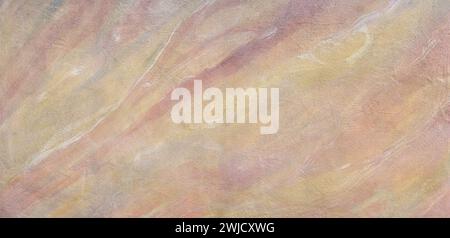 Painted pastel-colored pattern on a wall Stock Photo