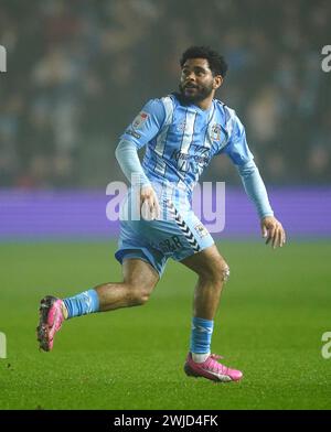 Coventry City's Jay Dasilva during the Sky Bet Championship match at ...