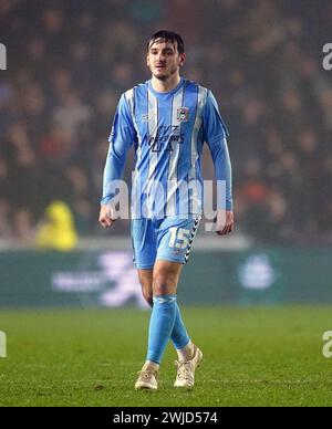 Coventry City's Liam Kitching during the Sky Bet Championship match at ...