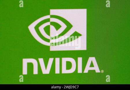 Logo/ Markenname/ brand name: Nvidia, Berlin  (nur fuer redaktionelle Verwendung. Keine Werbung. Referenzdatenbank: http://www.360-berlin.de. © Jens K Stock Photo