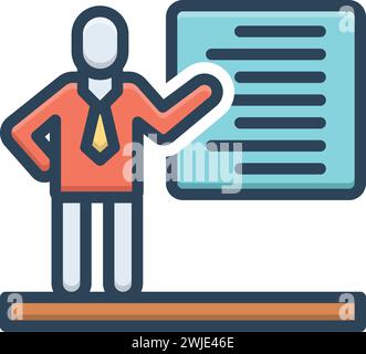Icon for narrate,describe Stock Vector Image & Art - Alamy